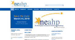 Desktop Screenshot of neahp.org