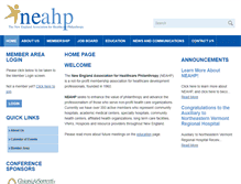Tablet Screenshot of neahp.org